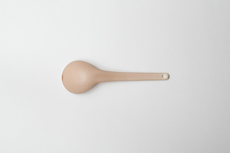 4th-market-radish 湯匙 spoon／薄茶