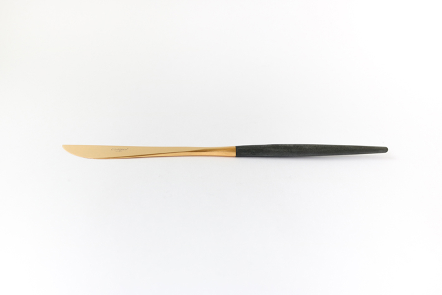 Cutipol-GOA  MATTE GOLD  Dinner knife/餐刀/220mm