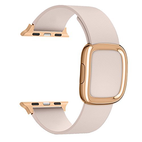 現貨｜Apple Watch 1-8/SE 都適用！Modern Buckle Leather Strap