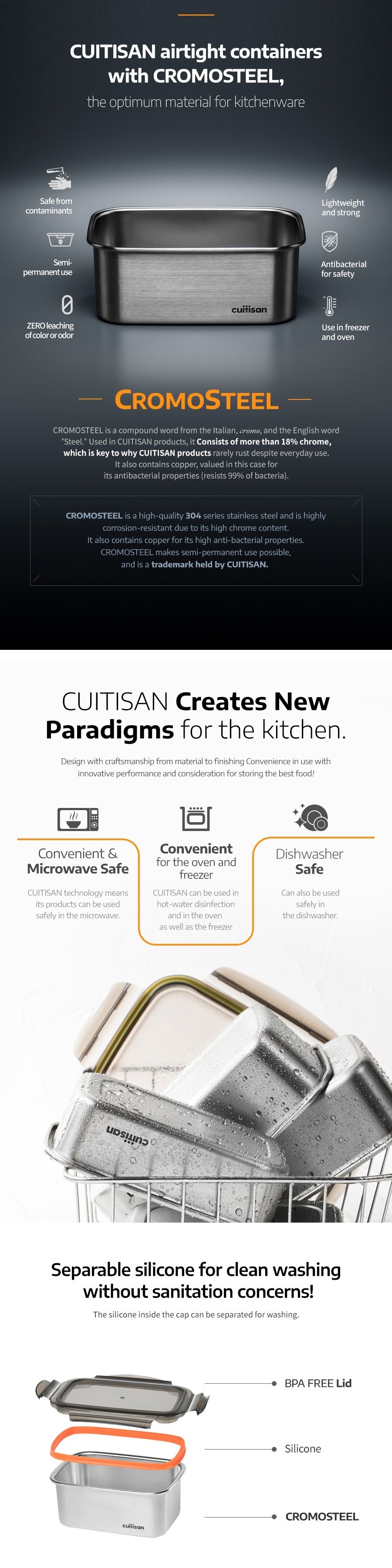 不鏽鋼分隔便當盒-不銹鋼飯盒-微波爐飯盒-帶飯