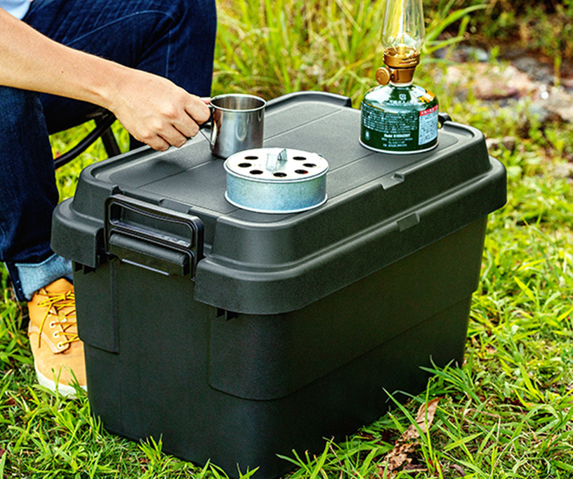 【收納×耐重×軍裝 日本RISU戶外野遊道具】