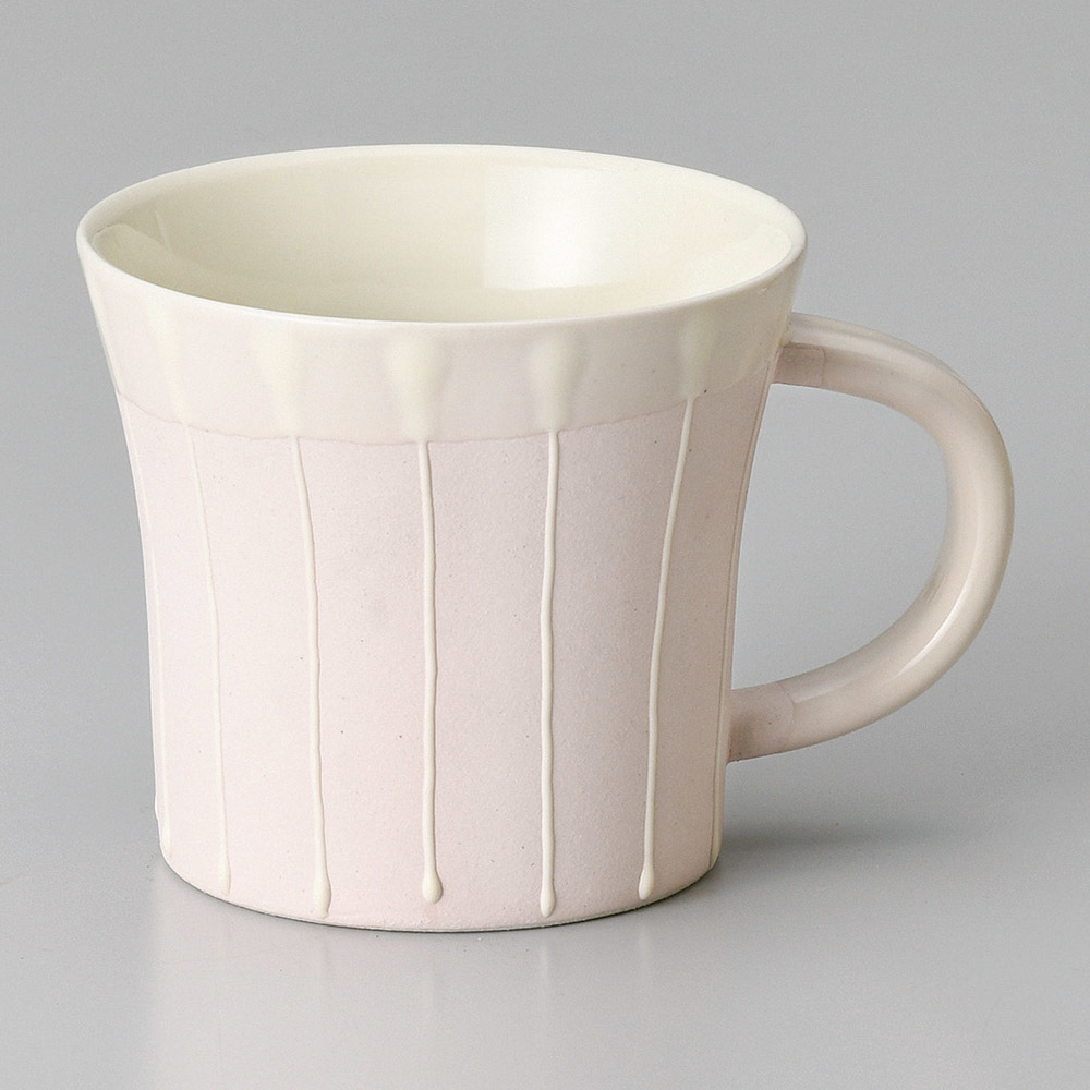 【美濃燒】一珍十草 馬克杯-粉紅