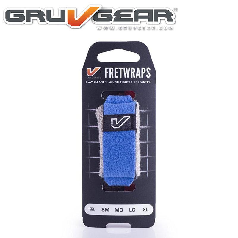 悶音束帶 Gruv Gear FretWrap 藍色 S/M/L FW-BLU