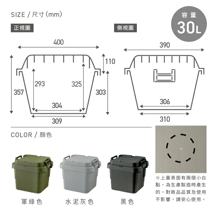 RISU|TRUNK CARGO-2.0 收納箱 30L