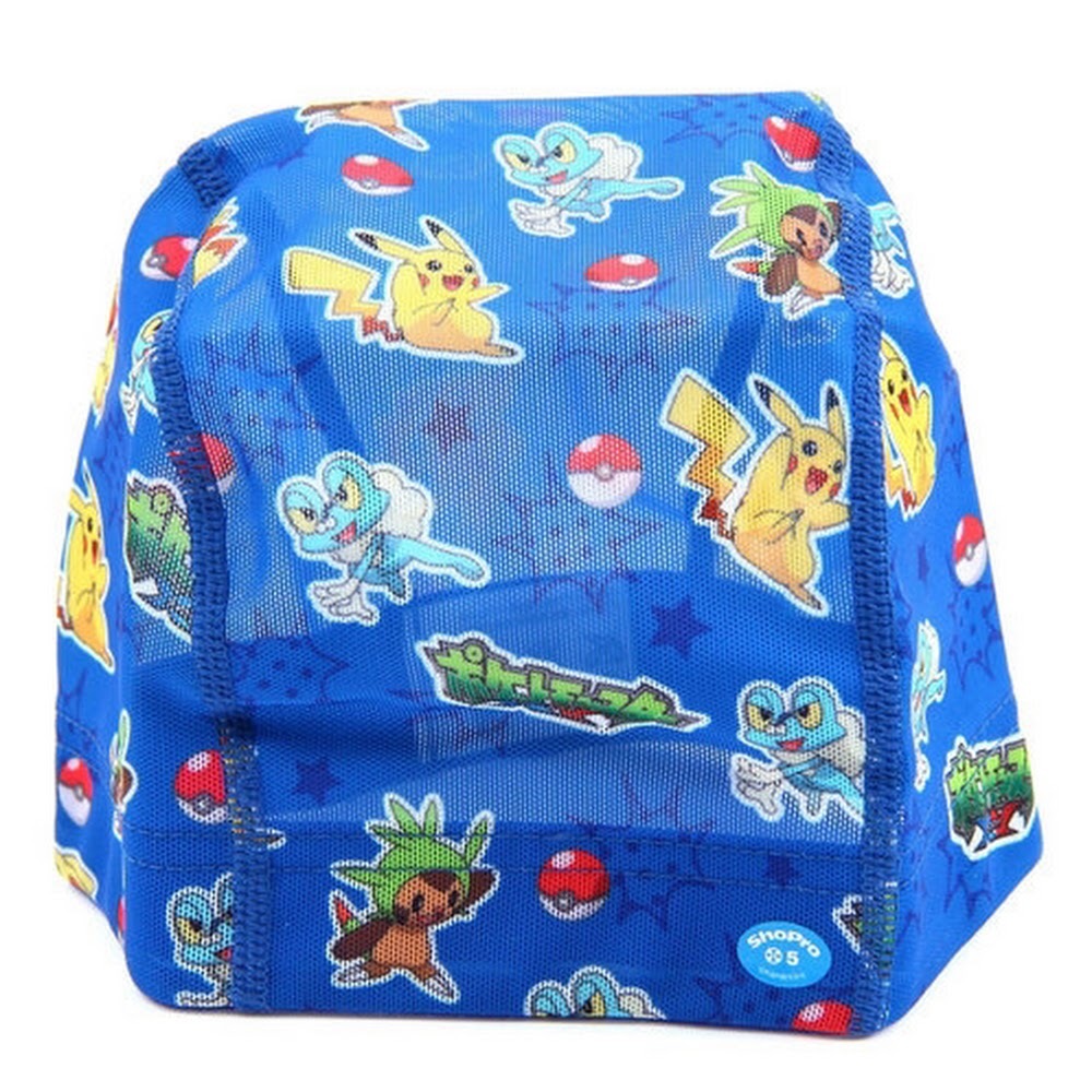 日本製 Swans x Pokemon 游泳網帽（小童用）