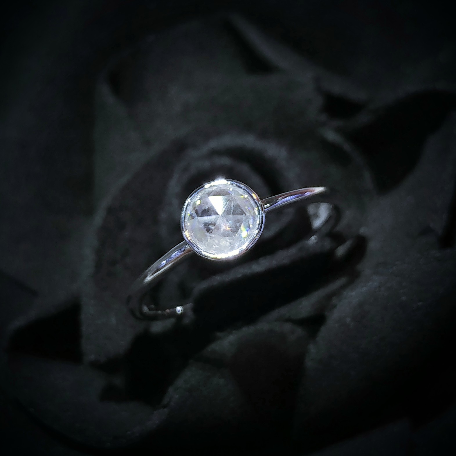 18K White Gold 0.30ct Diamond Ring