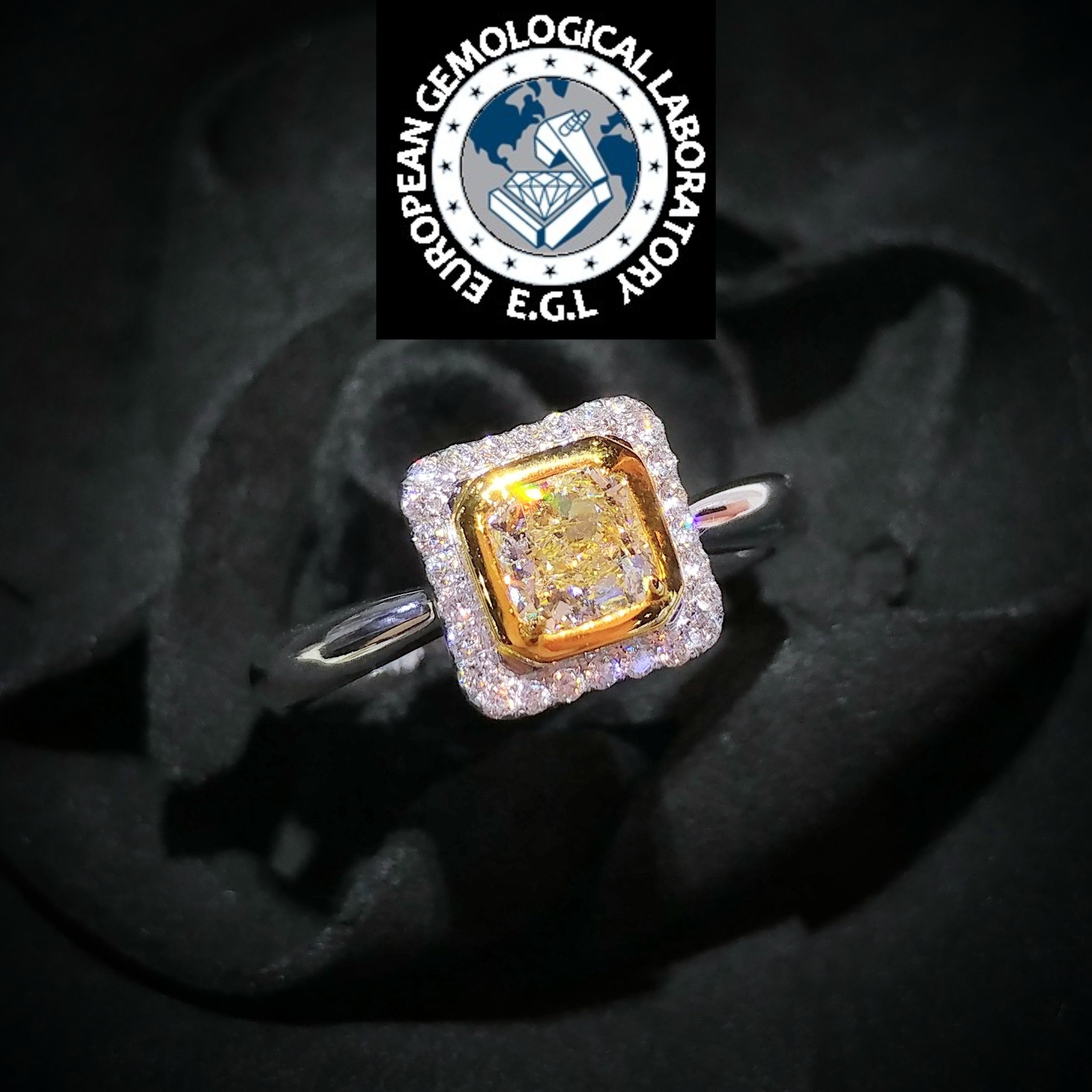 18K Gold 0.59ct Diamond Ring