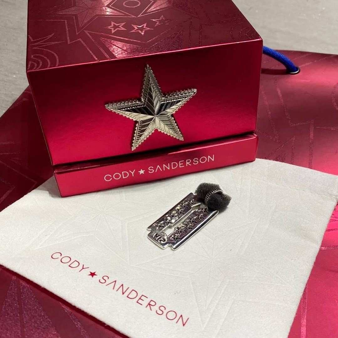稀少現貨 Cody Sanderson VIP 星星 銀墜飾 項鍊