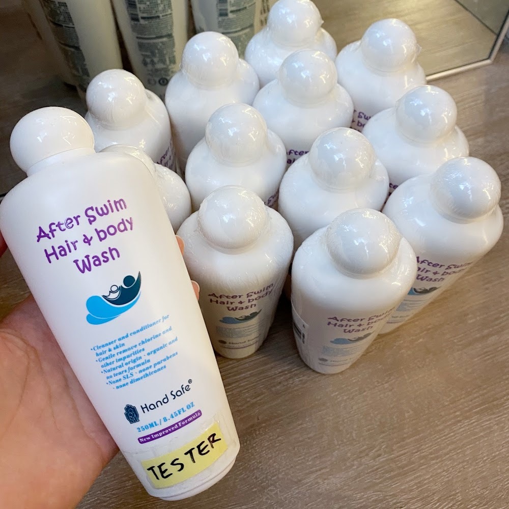 台灣製 Hand Safe 手護寧 泳後洗髮沐浴露 250ml