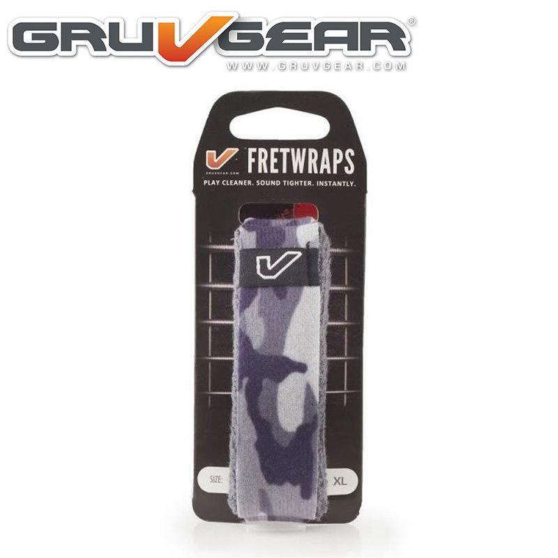 悶音束帶 Gruv Gear FretWrap 白迷彩 S/M/L