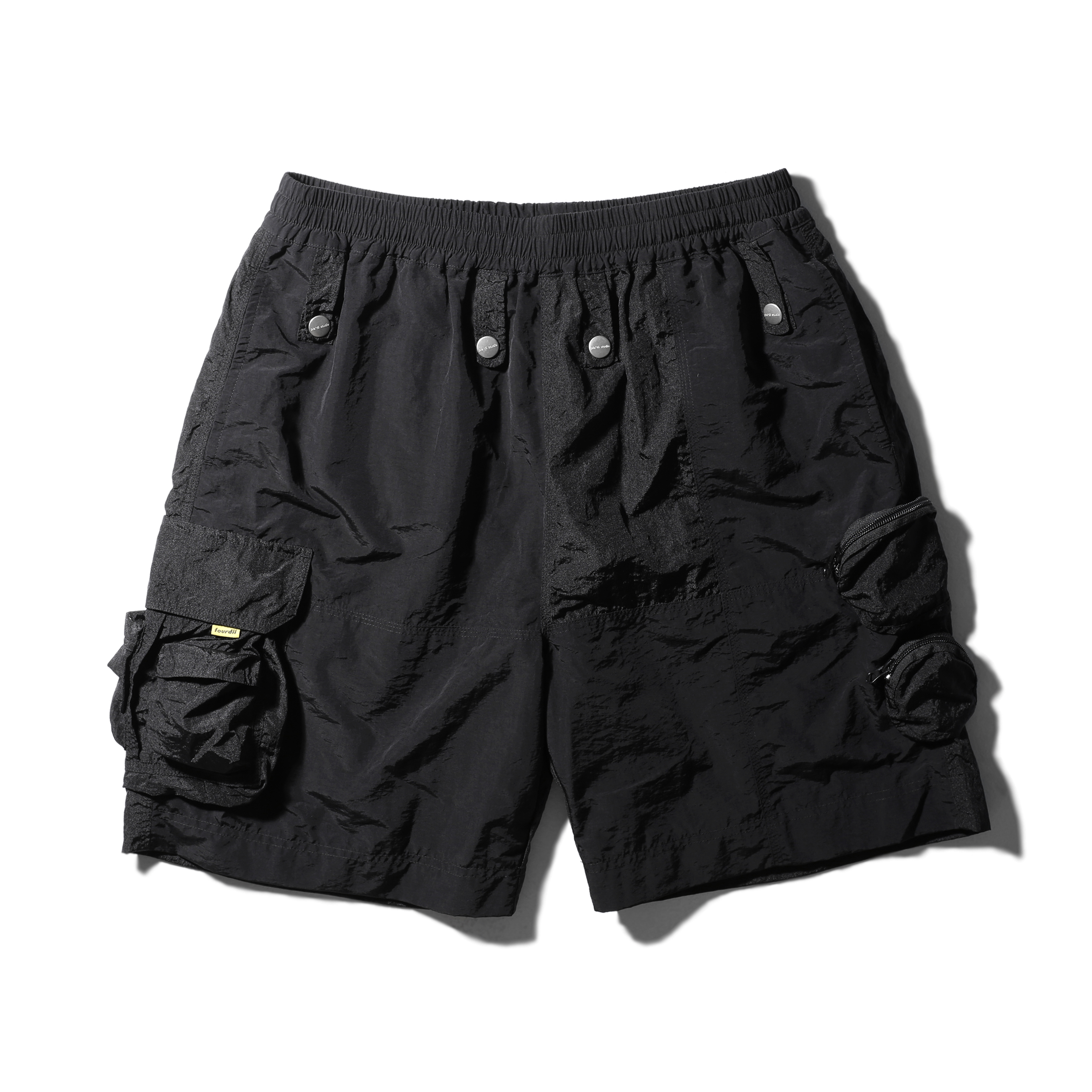 (P4-P1) P4 Buckle Shorts [black]