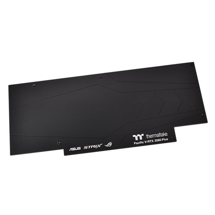 米特3C數位–曜越Pacific V-RTX 2080 Plus透明水冷頭(ASUS ROG顯卡專用)/CL-W248-CU00SW-A