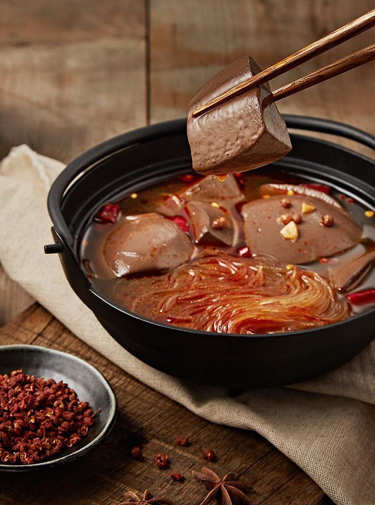 台灣人氣品牌「一月二月」麻辣鴨血冬粉(450g)