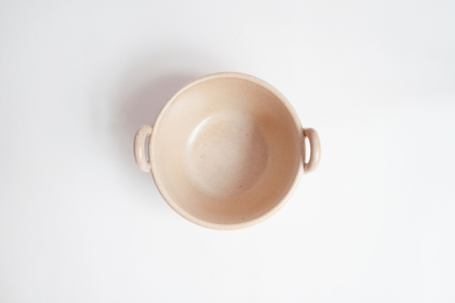 4th-market-horno 付把手碗 ／米