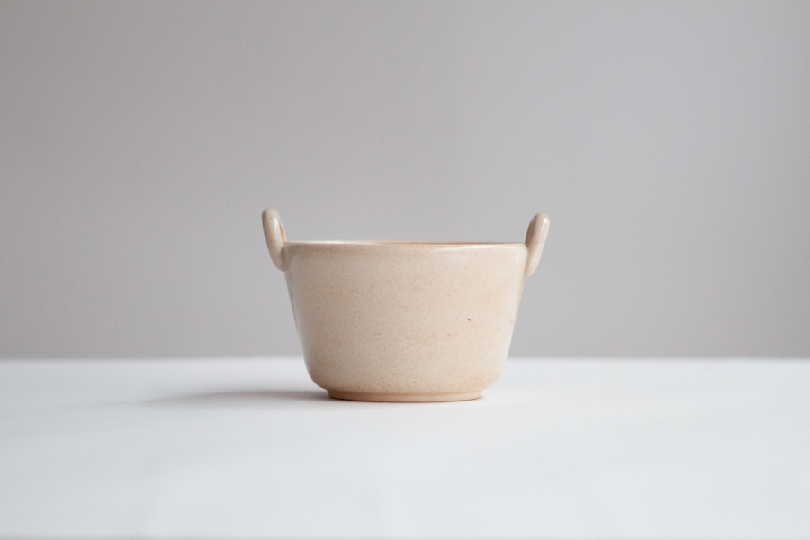 4th-market-horno 付把手碗 ／米