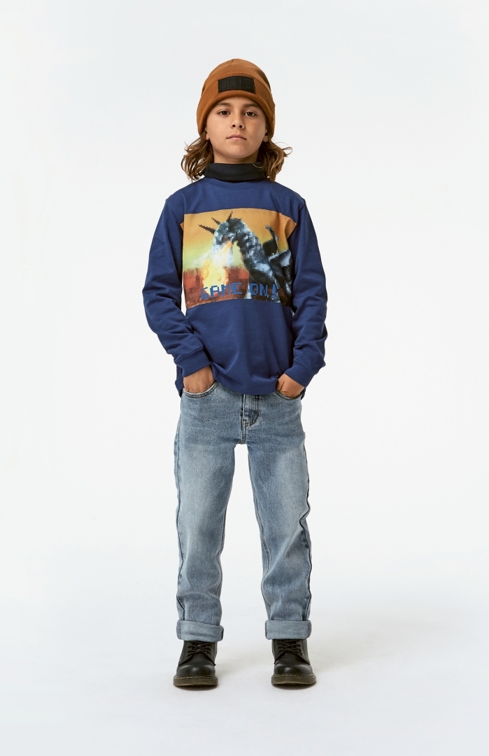 〖 Molo 〗深藍恐龍遊戲上衣