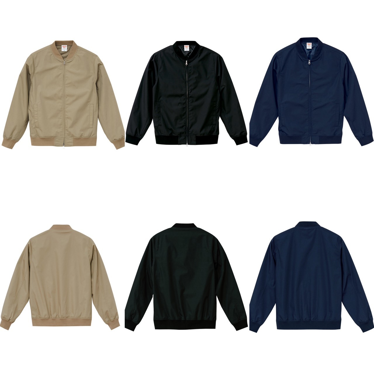 United Athle 雙向拉鍊 防潑水 棒球外套