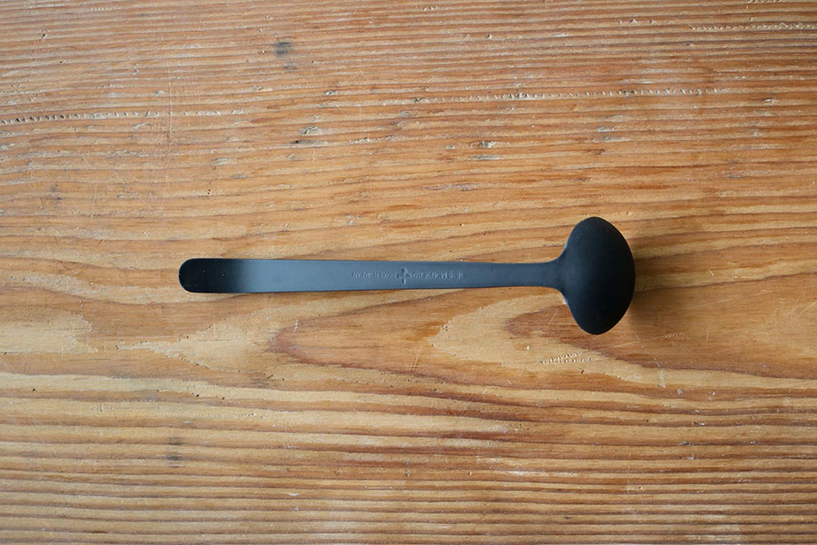 AIZAWA相澤工房-不鏽鋼W&B糖匙/黑