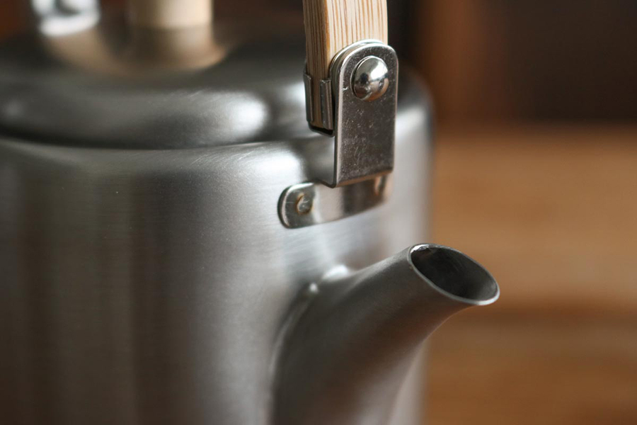 AIZAWA相澤工房 不鏽鋼BP直筒茶壺 上方把手