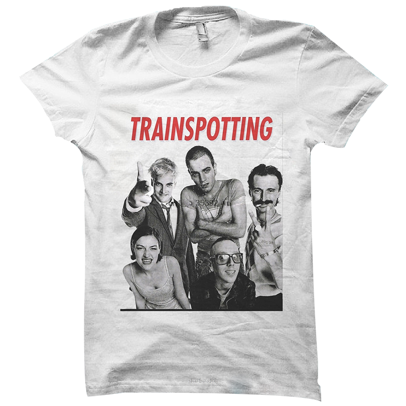 猜火車 Trainspotting (1996) White 經典白色短TEE