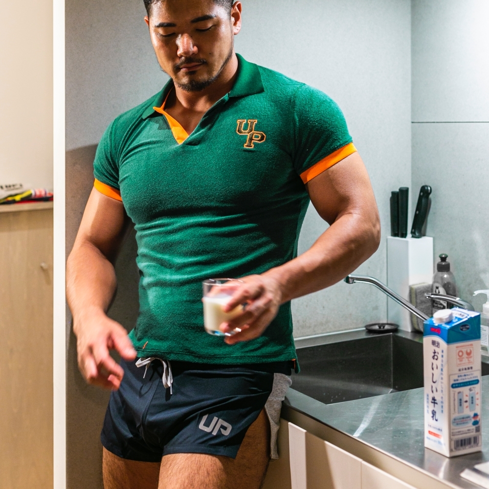 Flash UP Track Shorts 超短運動褲 海軍藍/灰色