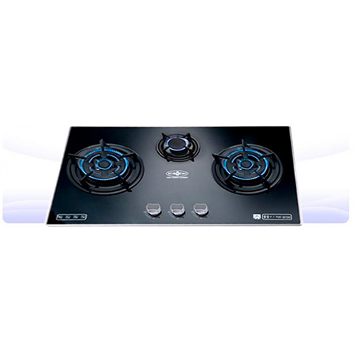 Hibachi 氣霸 HY-3363-TG 70厘米 嵌入式三頭煤氣煮食爐