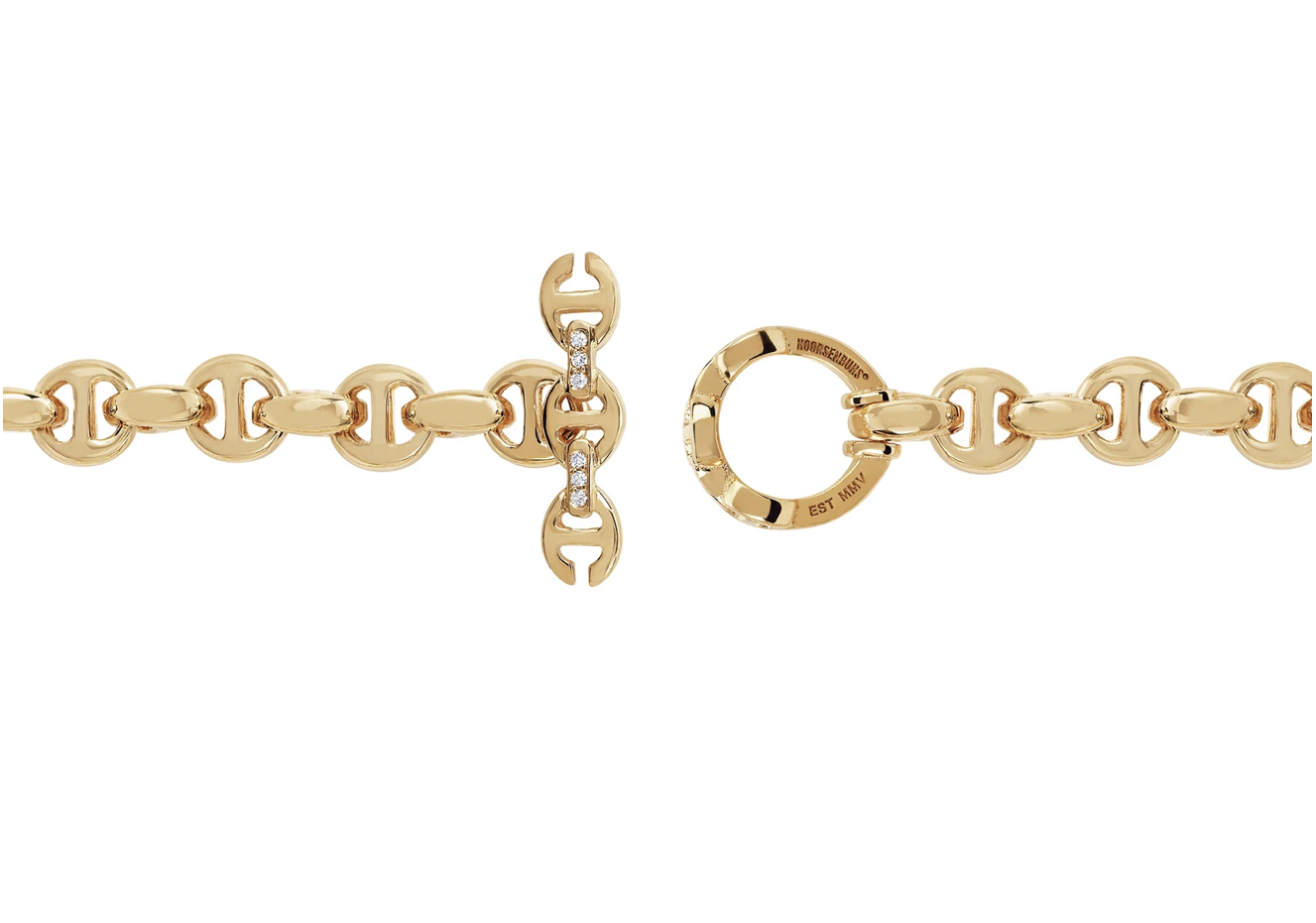 5MM Open-Link Bracelet, 18K Gold