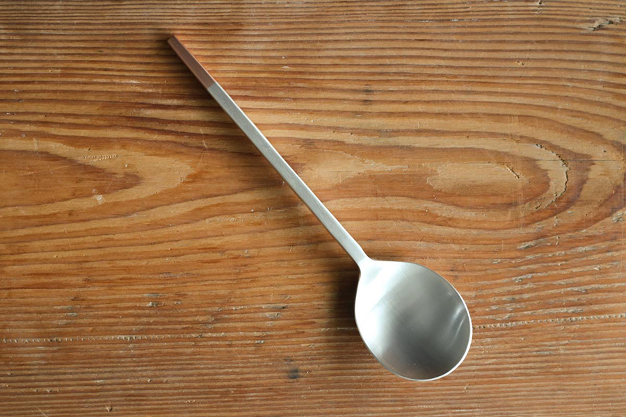 AIZAWA相澤工房-純銅鍍銀 甜點湯匙