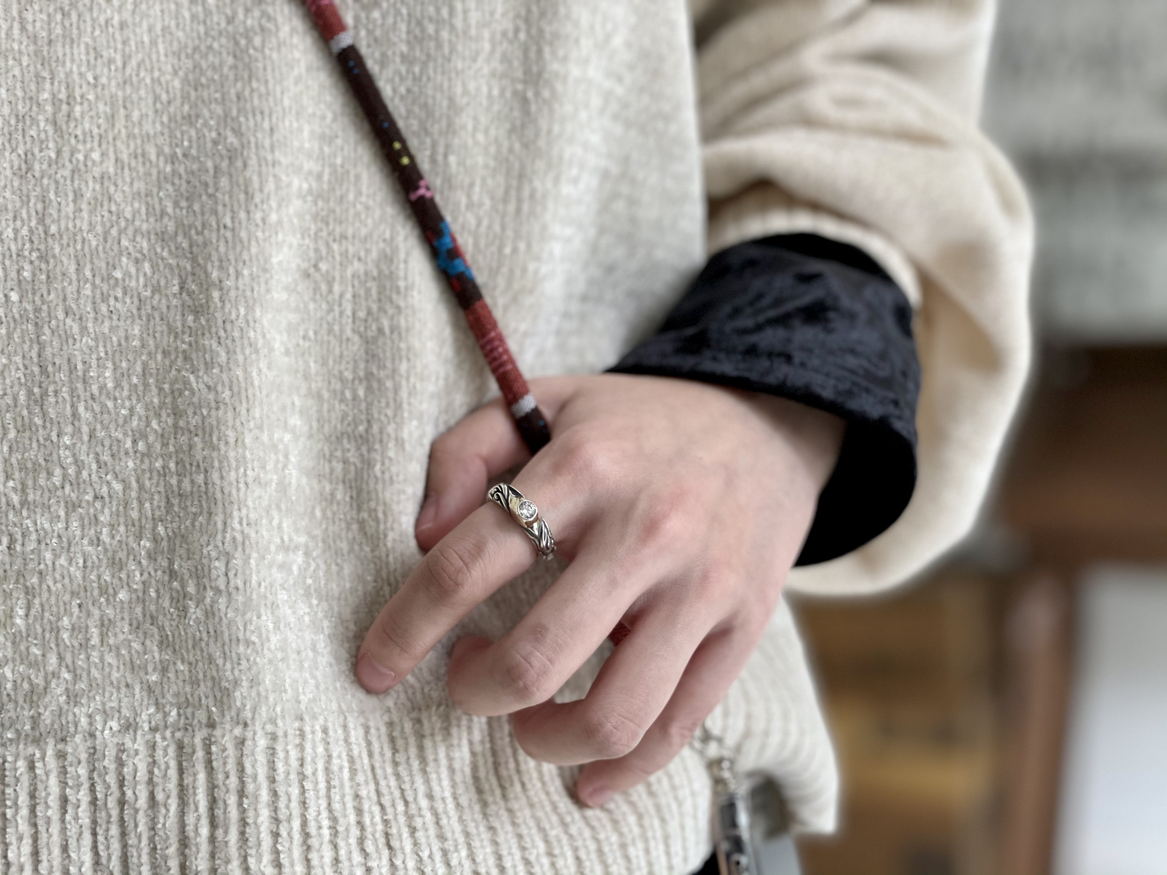 R441BWC 4MM 氧化鋯石戒指