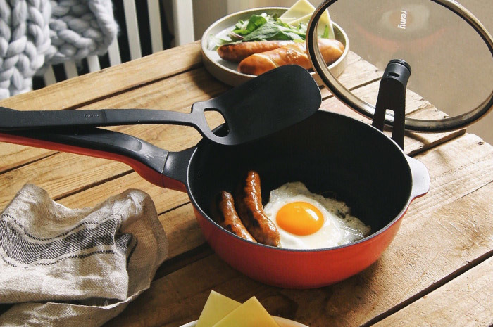 日本 Remy pan plus 多功能頂級不沾鍋 24cm（三色 含蓋）可加購配件