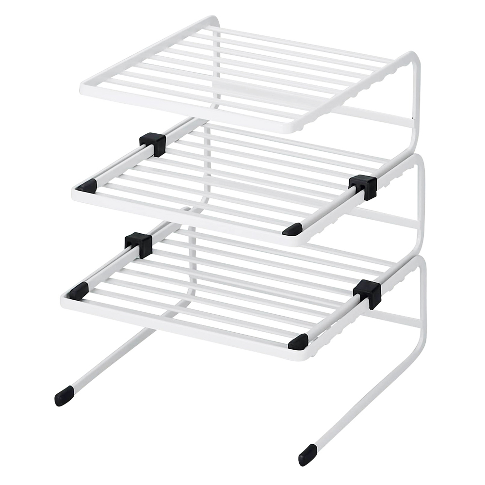 【日本和平】Blance RG-0336碗盤收納層架/3入