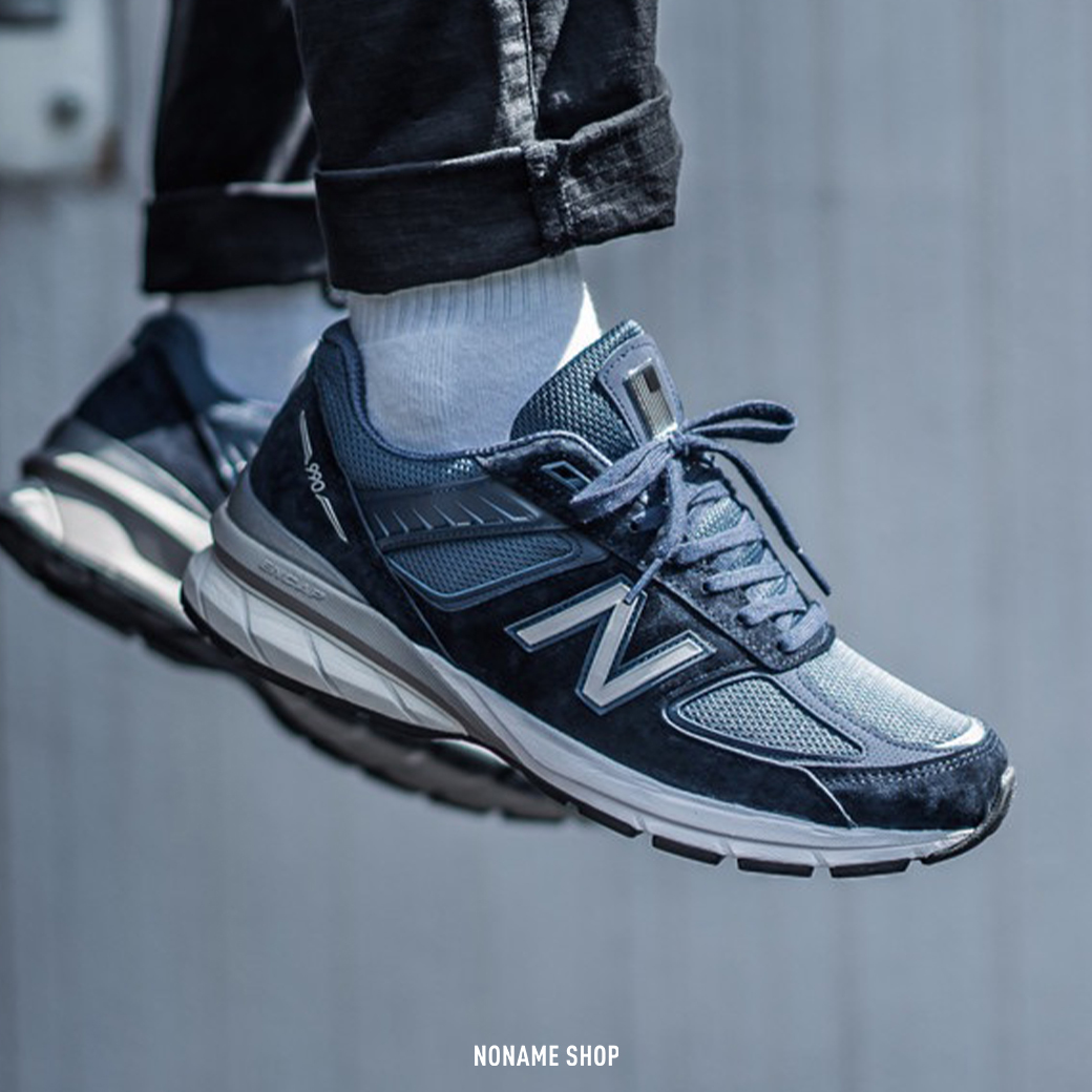 NEW BALANCE NB990V5 復古余文樂美製海軍藍