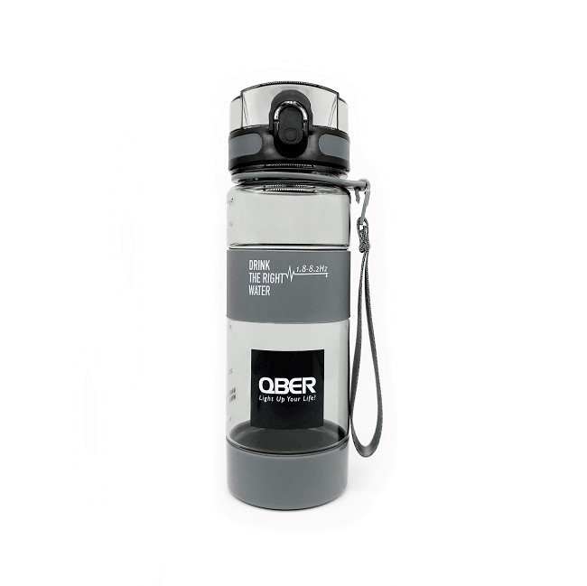 QBER光量子-頻譜水瓶 600ml (桃紅/黑灰)