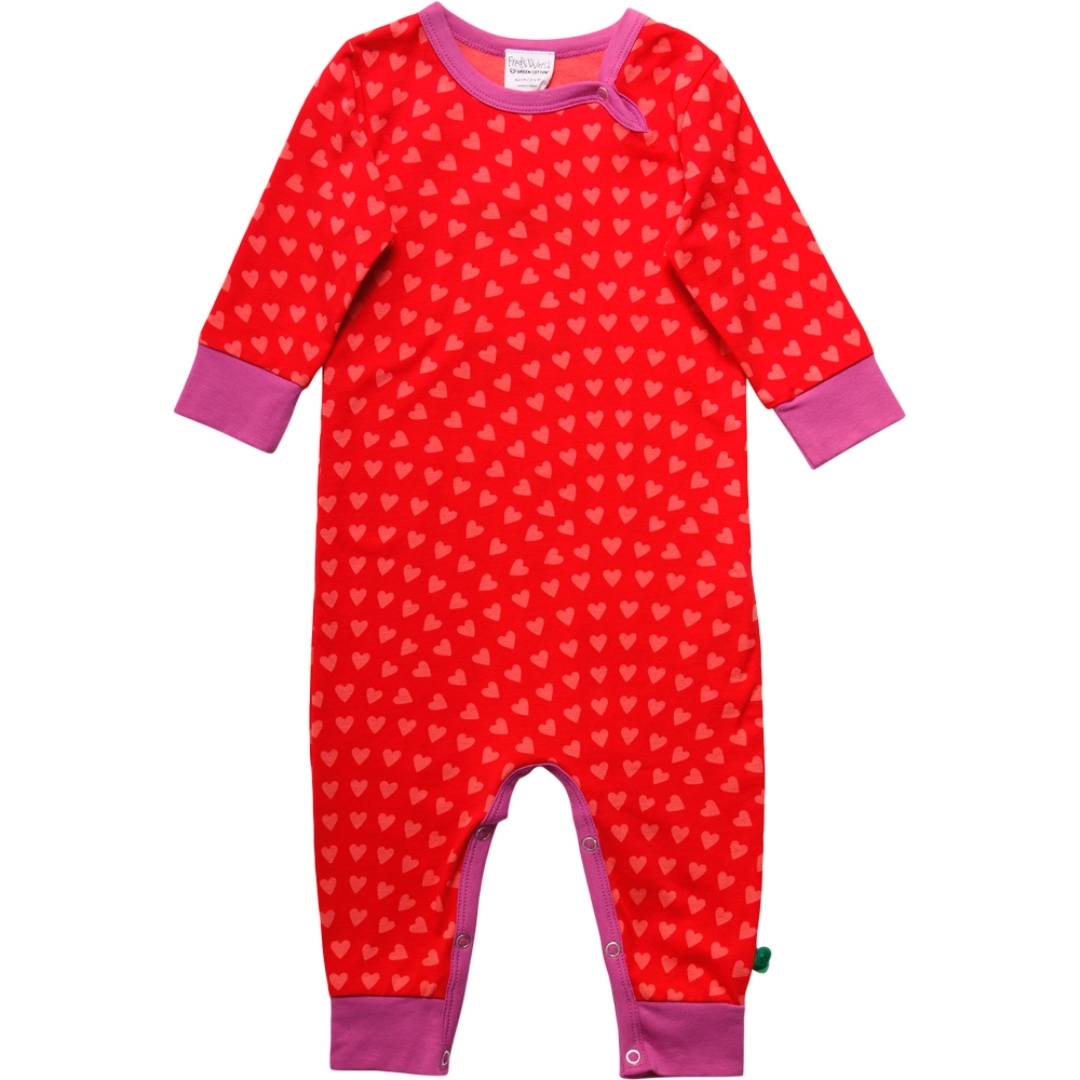 〖 Fred's World 〗紅色愛心連身衣