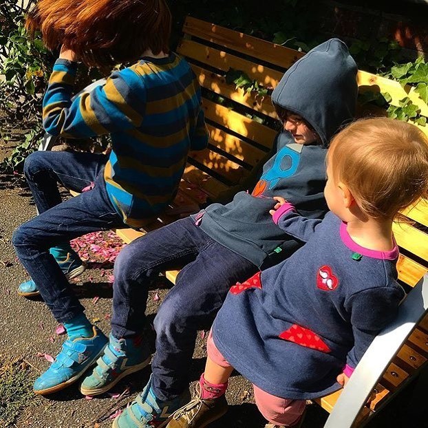 〖 Fred's World 〗牛仔愛心小口袋刷毛洋裝