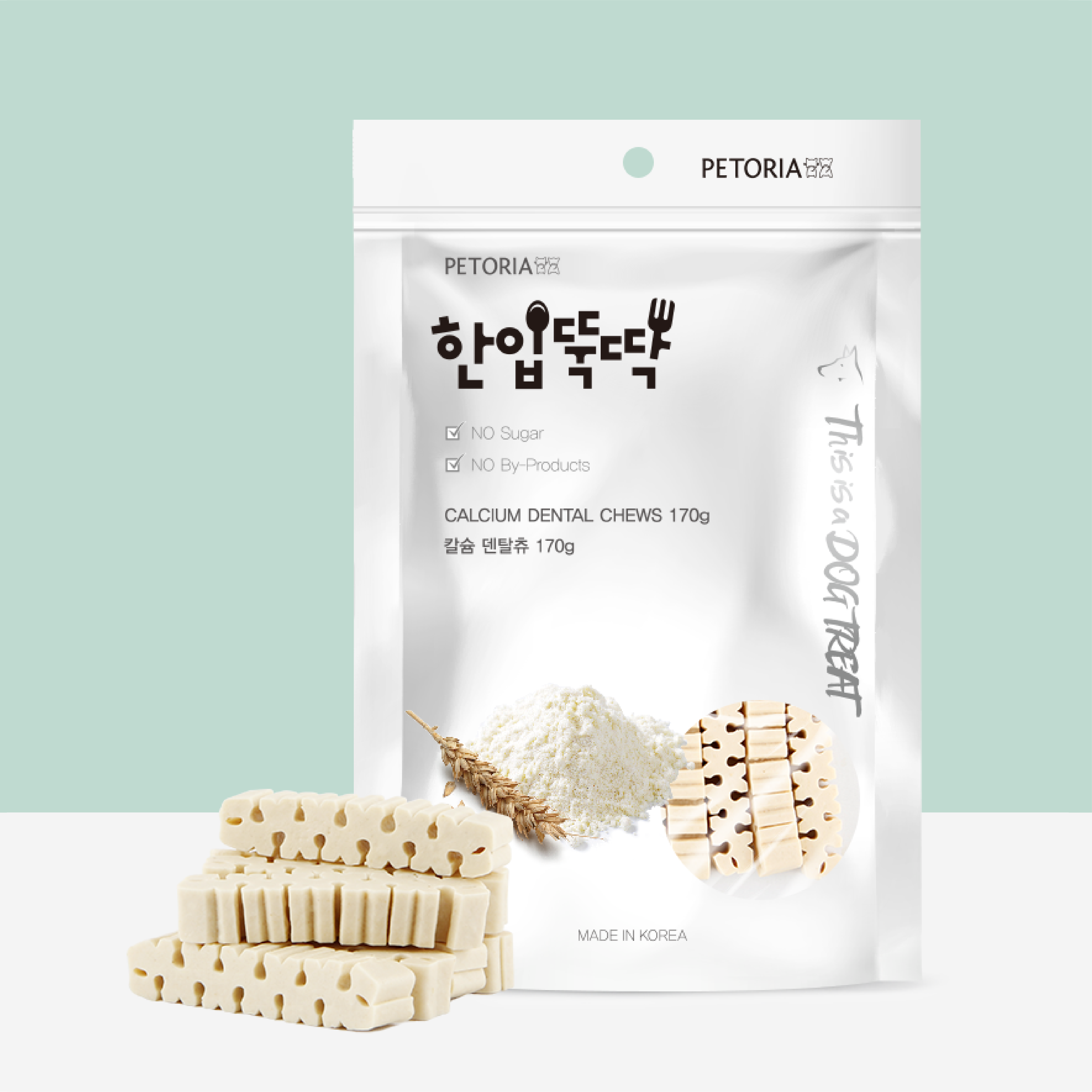 Petoria韓寵| 高鈣健骨潔齒棒 170g