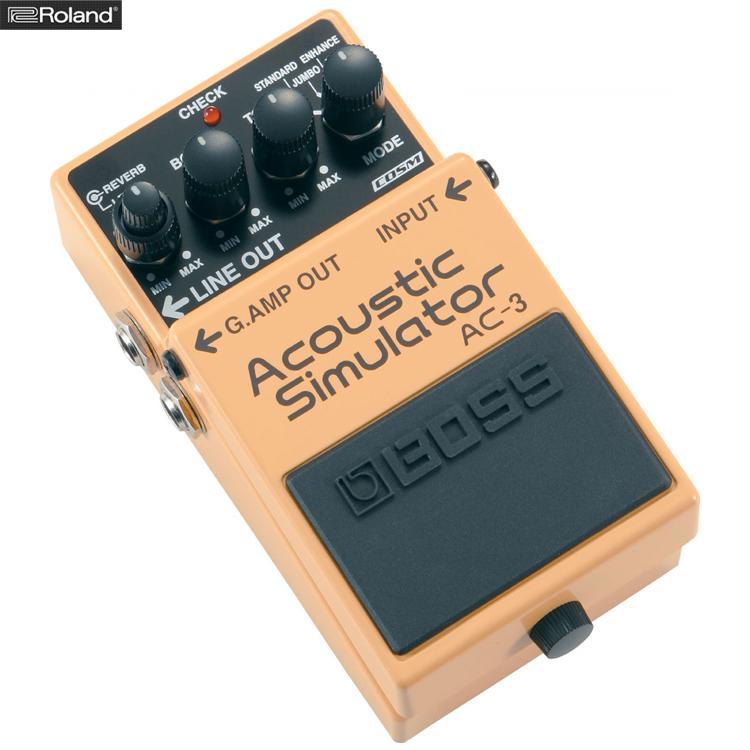 BOSS AC-3 空心吉他模擬 效果器 單顆 電吉他變成木吉他模組