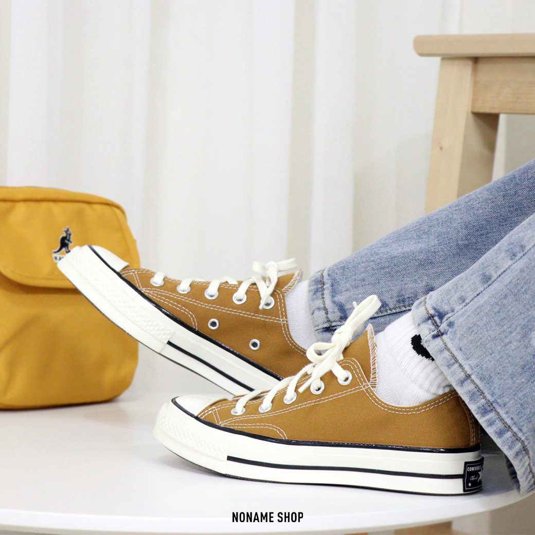 💥出清特價💥  CONVERSE Chuck Taylor 1970 70s  焦糖 奶油底 低筒 帆布鞋 (男/女同款)