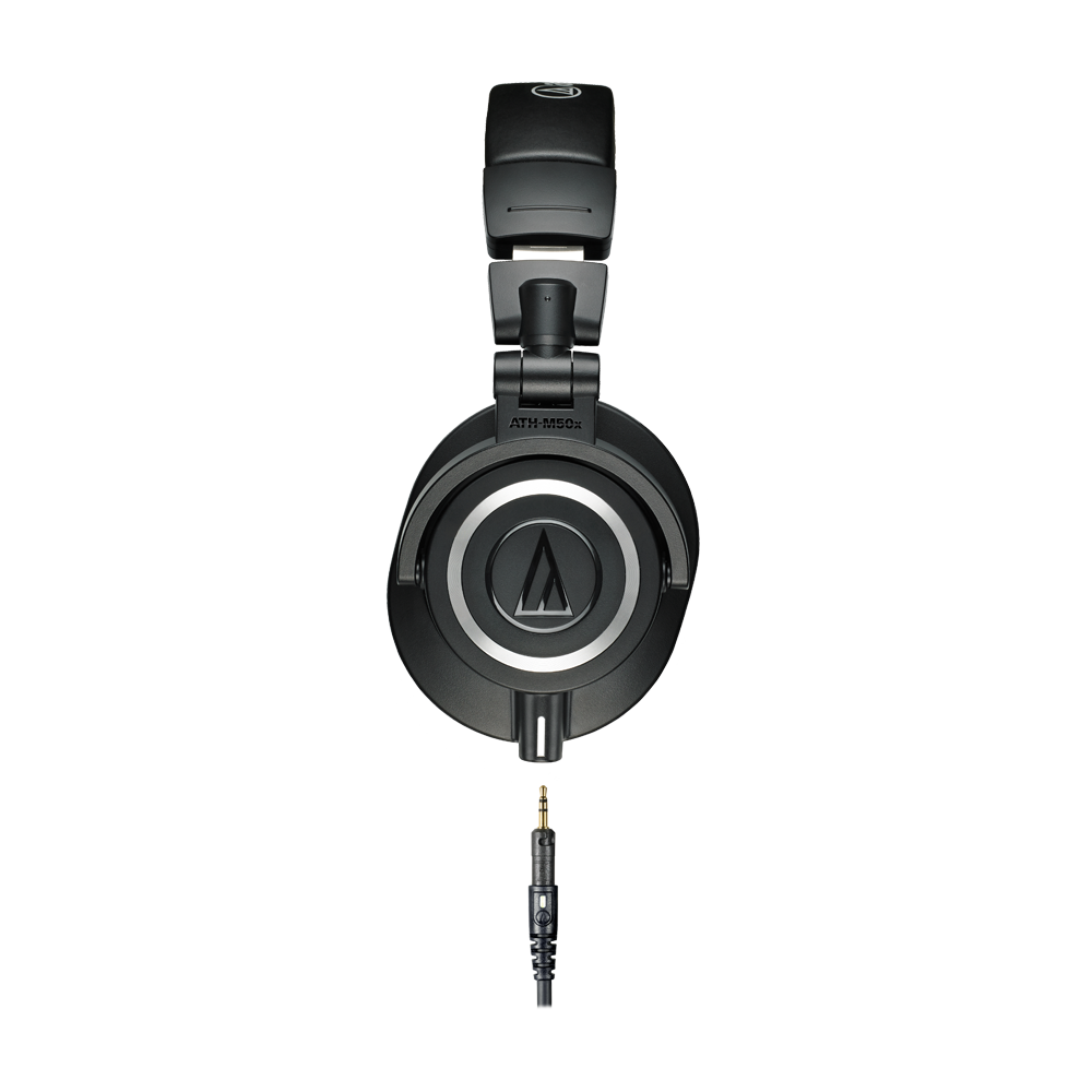 鐵三角 audio-technica ATH-M50x M50 專業監聽耳罩式耳機 (黑色)