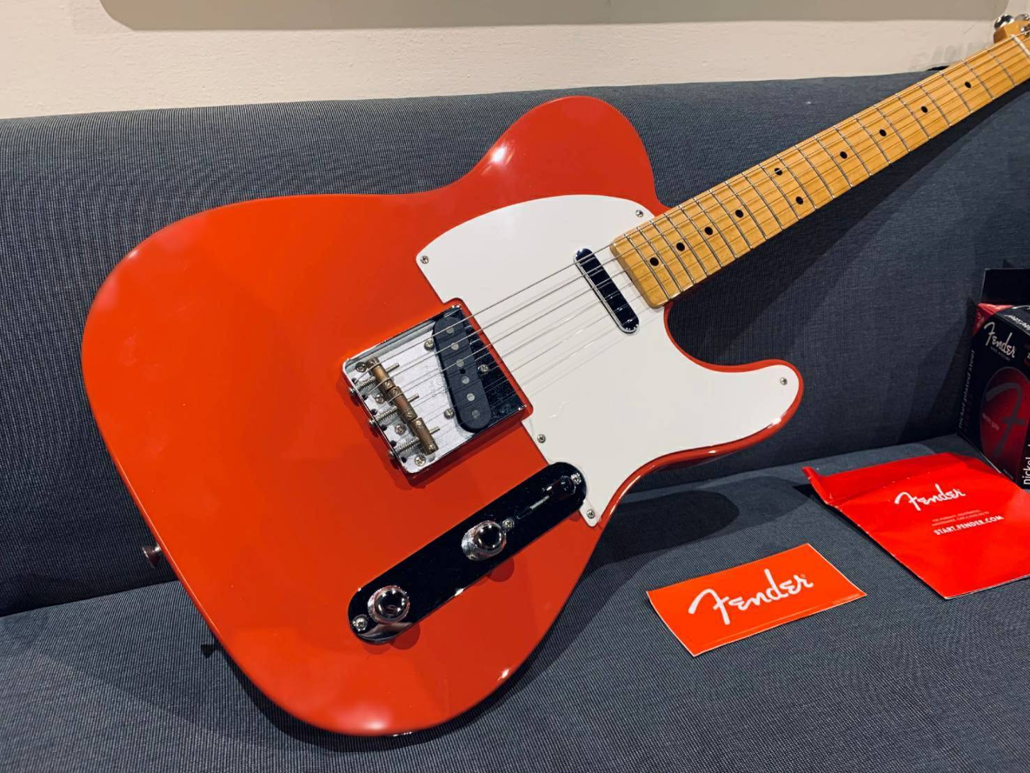 Fender VINTERA 50S TELECASTER FRD 楓木指板 電吉他 墨廠 (附原廠琴袋)