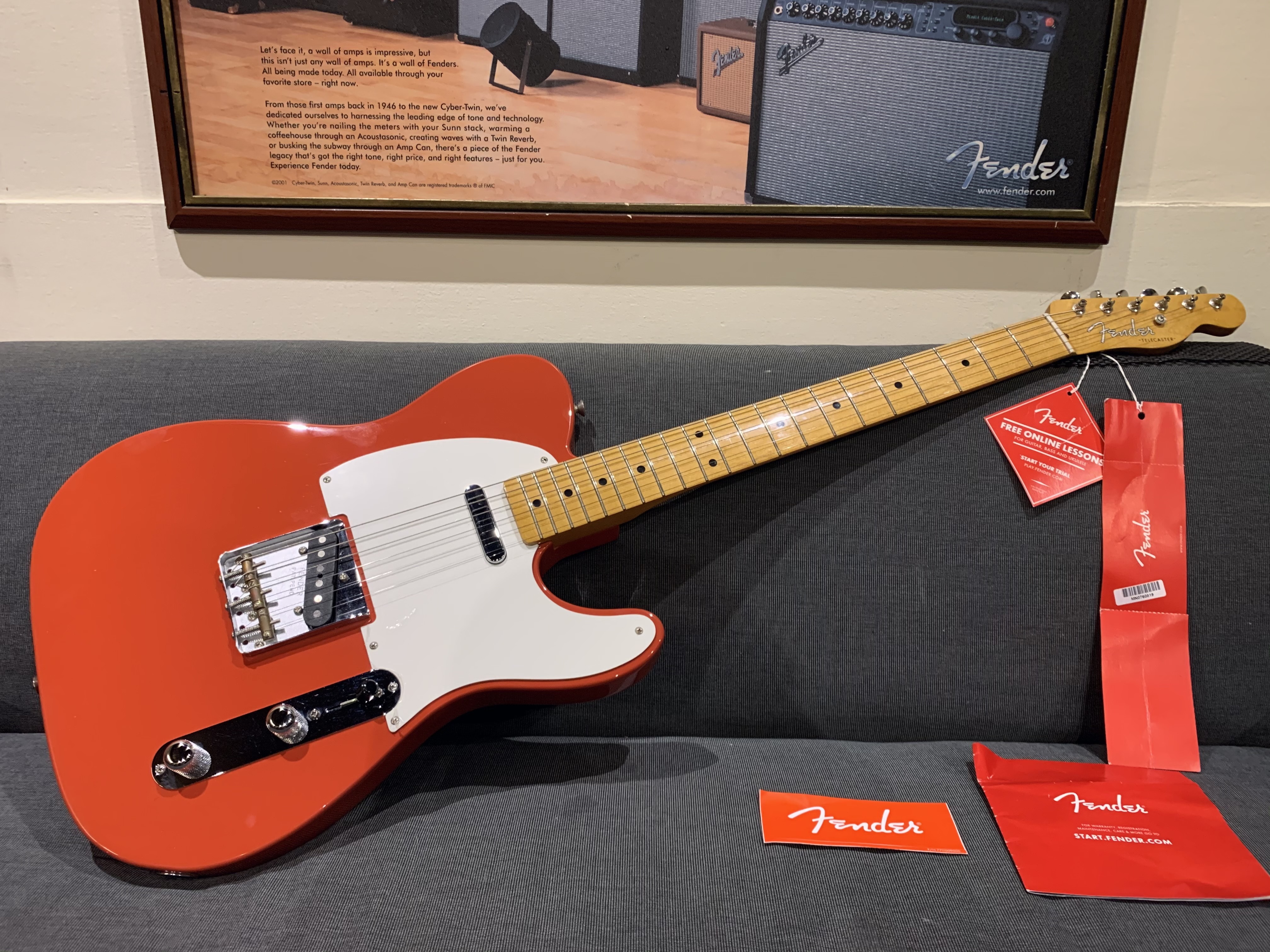 Fender Fender VINTERA 50S TELECASTER FRD 楓木指板 電吉他 墨廠 (附原廠琴袋) 第 5 張圖片｜三峽吉他 / Bass