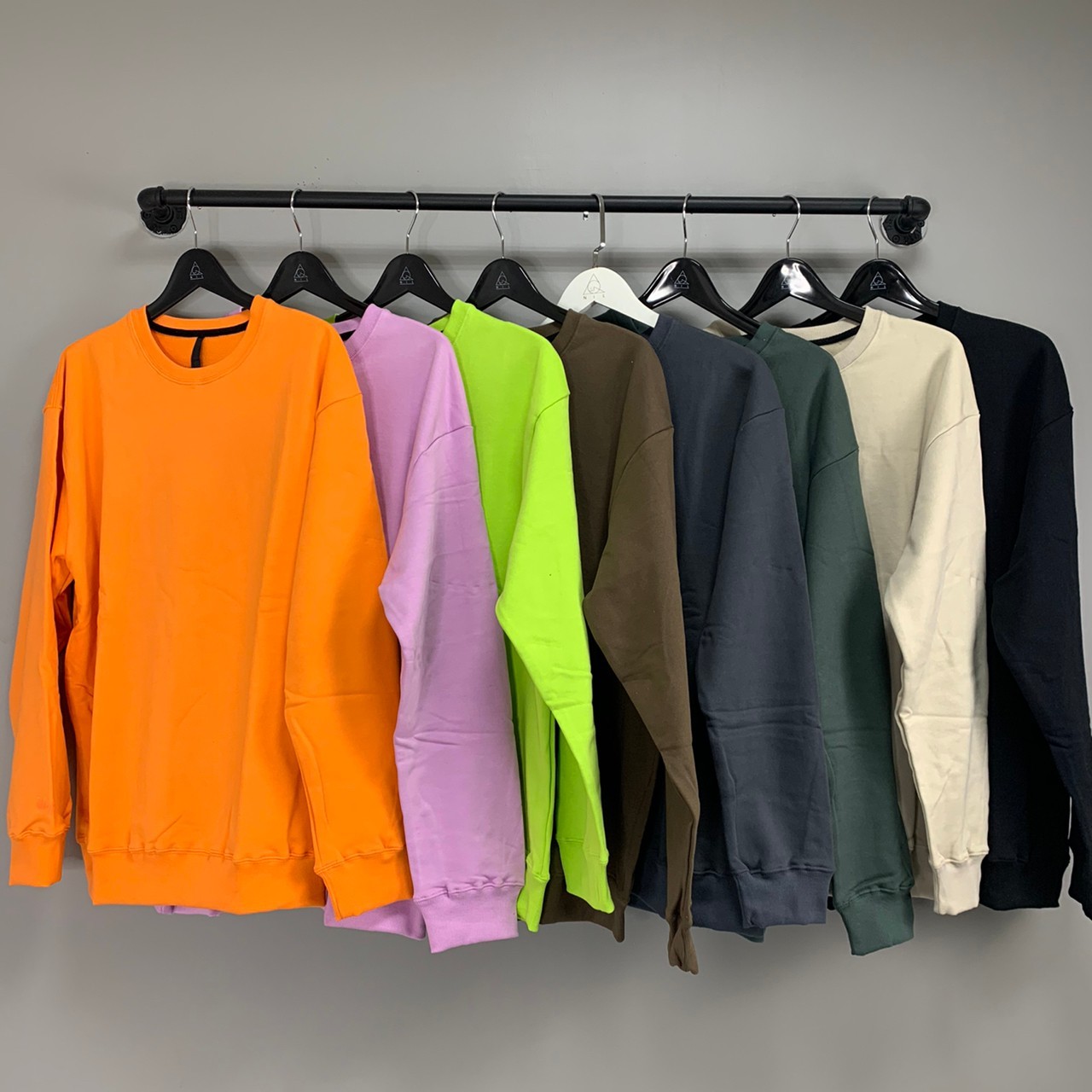 韓國 經典 袖口刺繡 衛衣