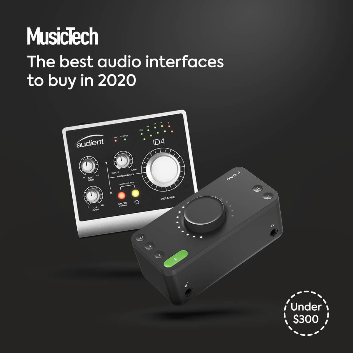 Audient iD4 (MKII) 錄音介面宅錄入門套組 Audient iD4 (MKII) 錄音介面宅錄入門套組