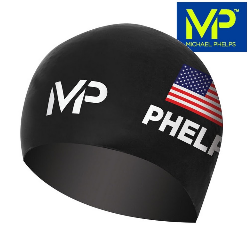MP Michael Phelps 限量版美國國旗泳帽