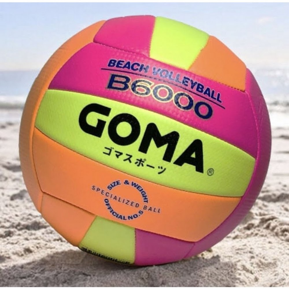 GOMA 三色沙灘排球 閃避球 數字球 B6000