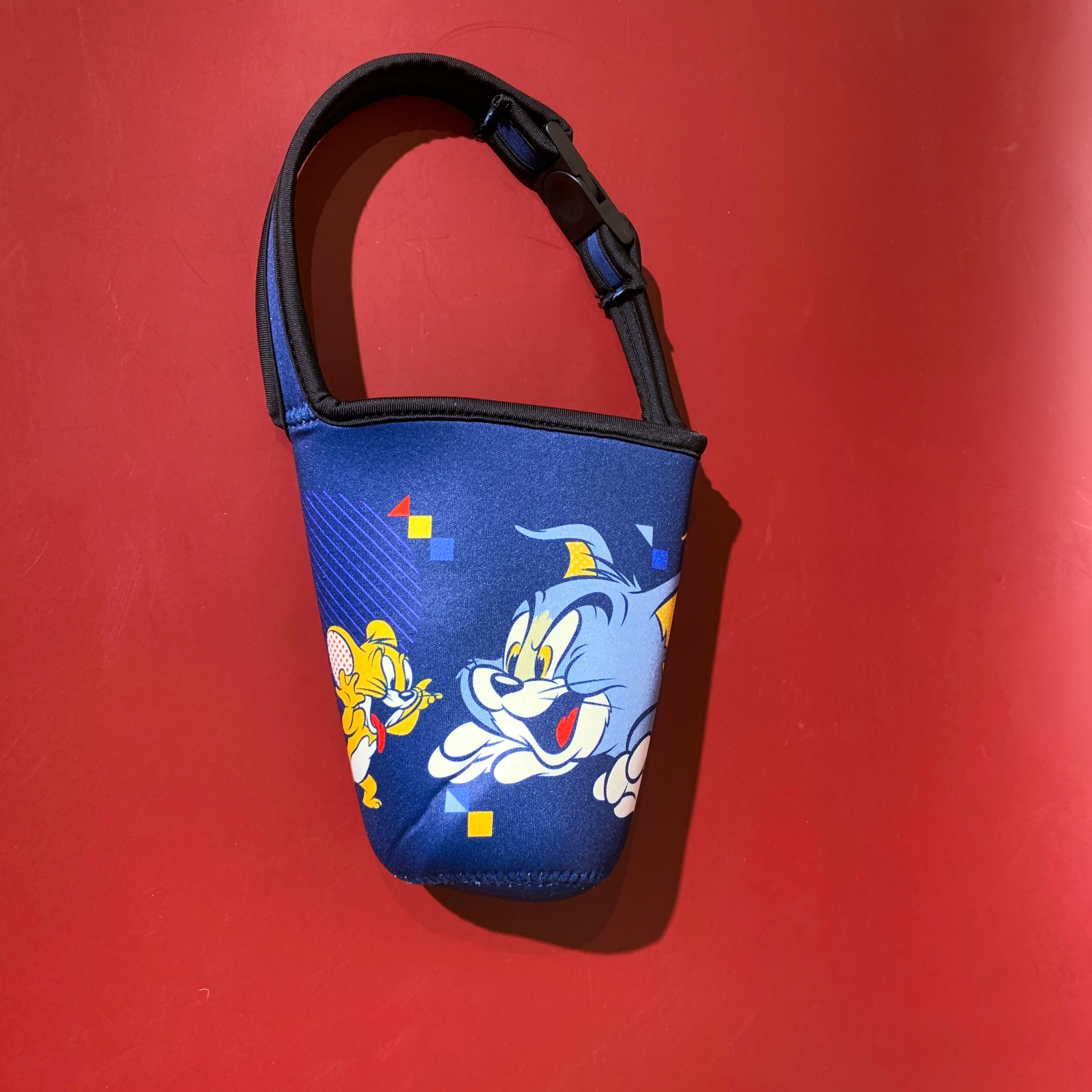 Tom and Jerry-防水杯套-來抓我啊-藍