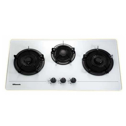 Rasonic 樂信 RG-323A-GW-TG 86厘米 嵌入式三頭煤氣煮食爐（連安裝）