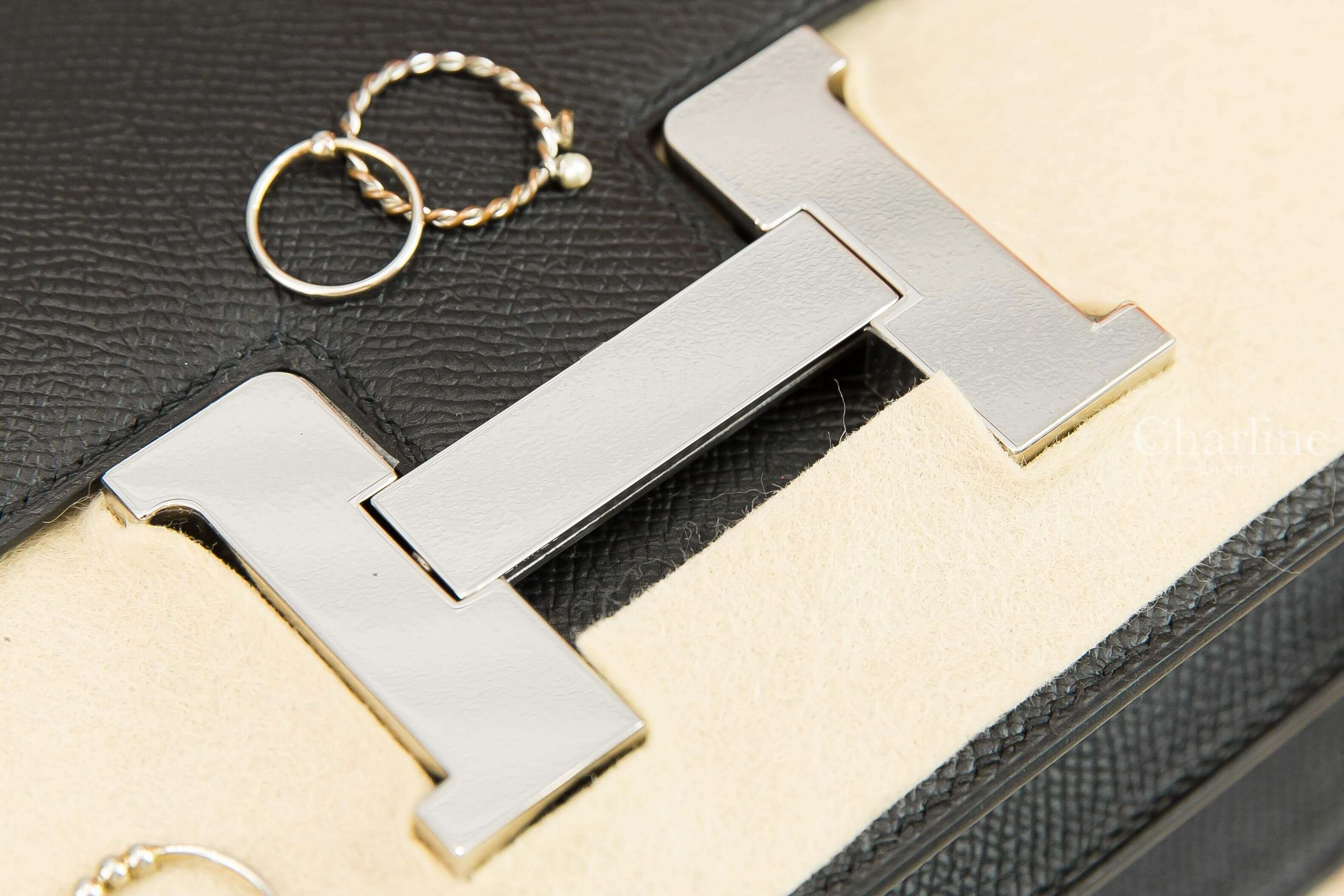 Hermès Constance III 24cm 89 Noir Epsom 黑色銀釦