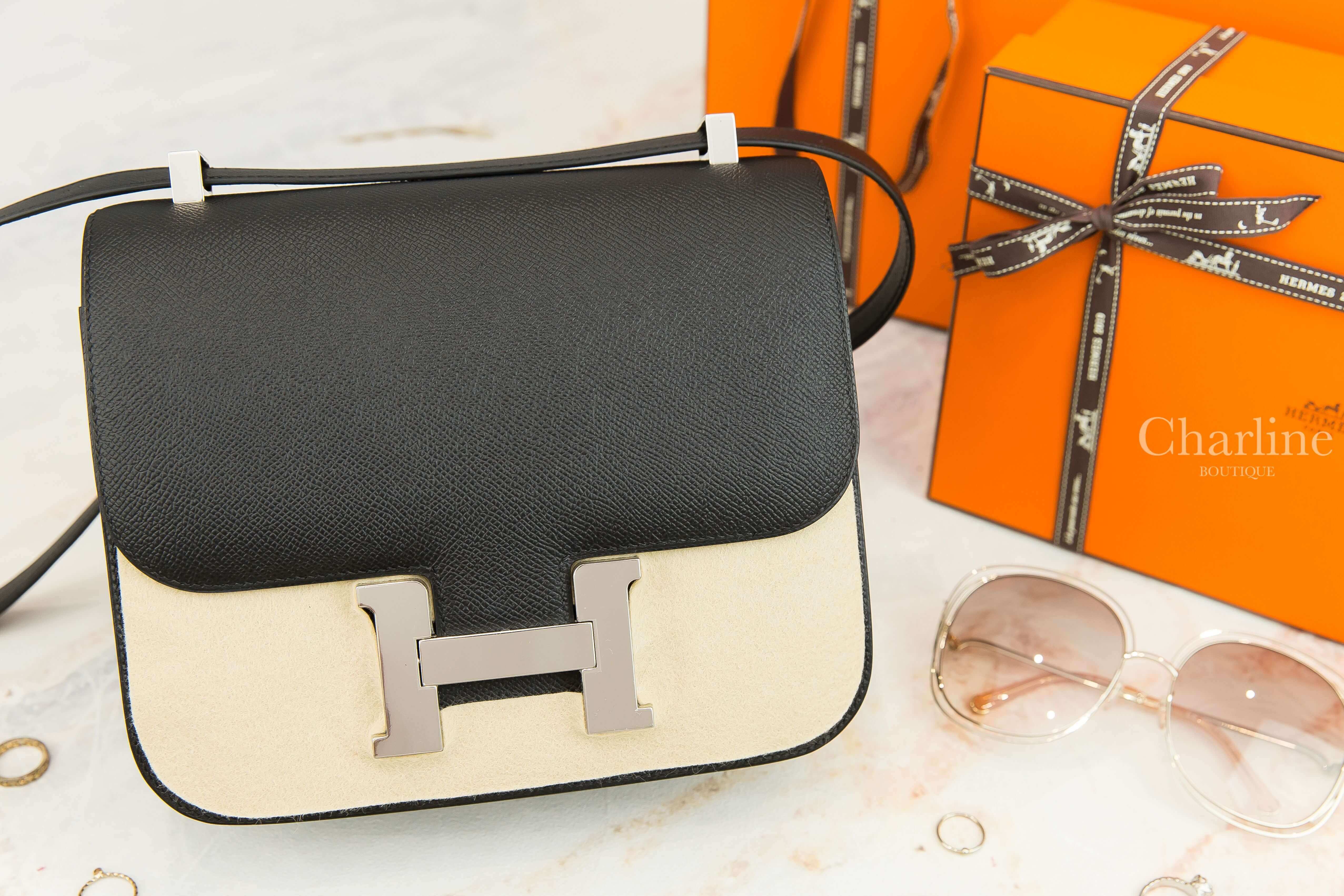 Hermès Constance III 24cm 89 Noir Epsom 黑色銀釦