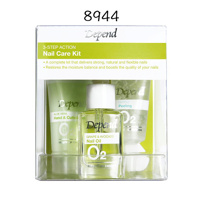 O2 專業護甲 補水強化指甲套裝  (3步驟)  #8944 D*